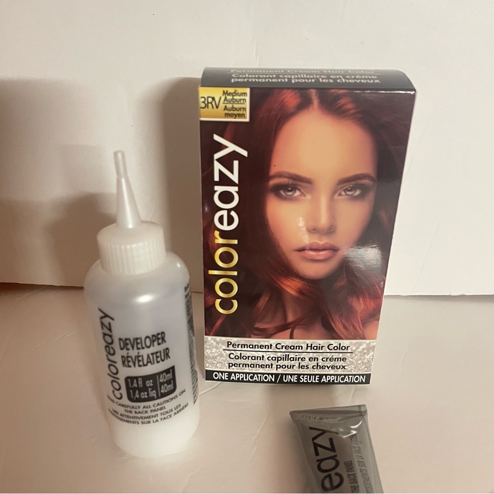 Color Eazy Permanent Cream Hair Color Medium Auburn - Picture 2 of 10